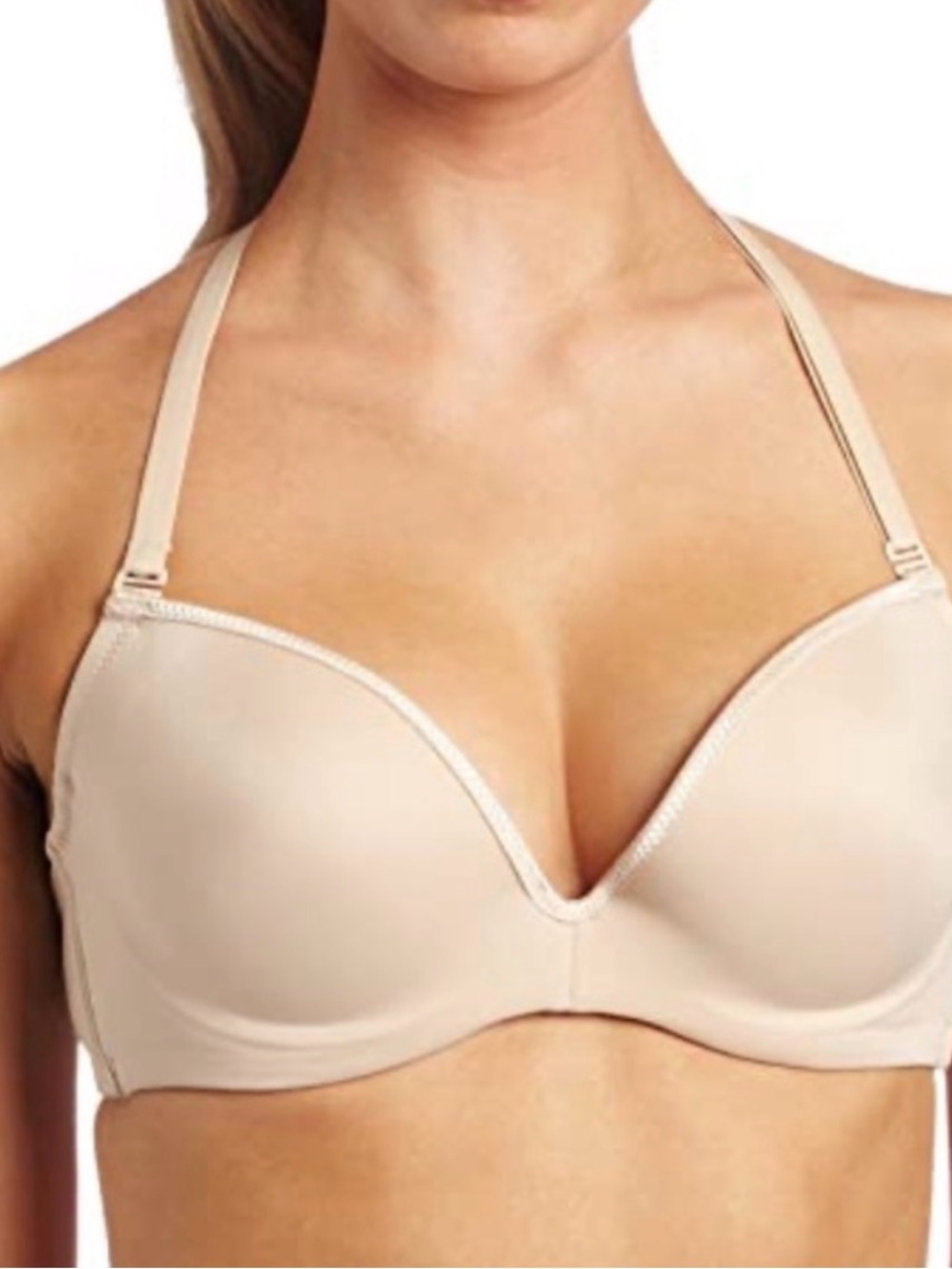 Elegant Cream Women's Bra